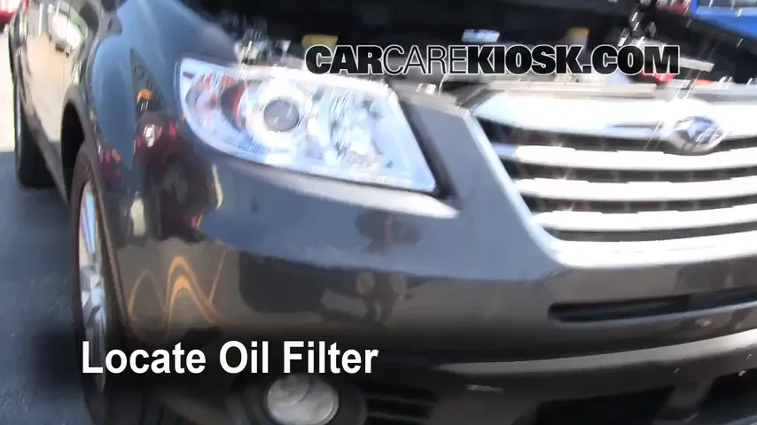 2006 Subaru B9 Tribeca 3.0L 6 Cyl. Oil Change Oil and Oil Filter